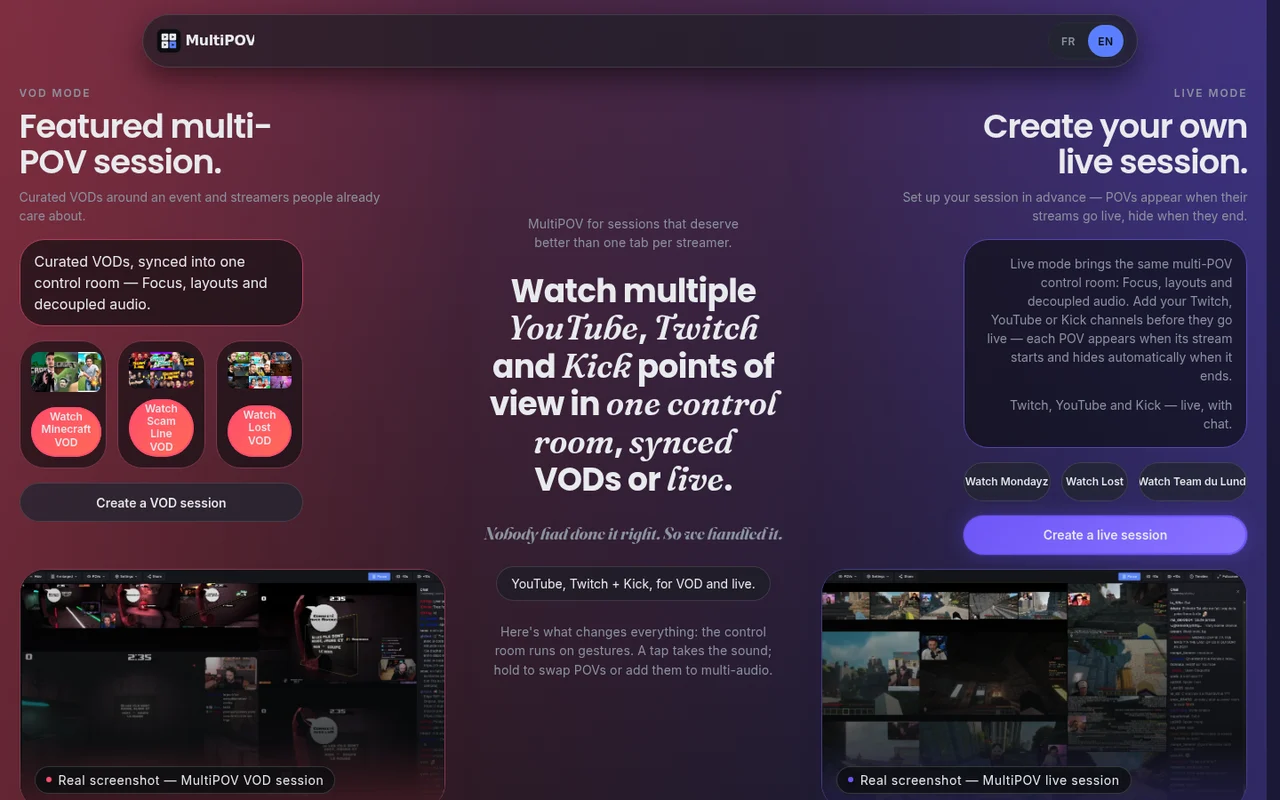 MultiPOV après la PWA : transformer une idée web en système média Rust/WASM + Android